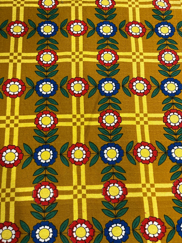 1970s  Curtain/ Fabric  #F777  *Read Info*