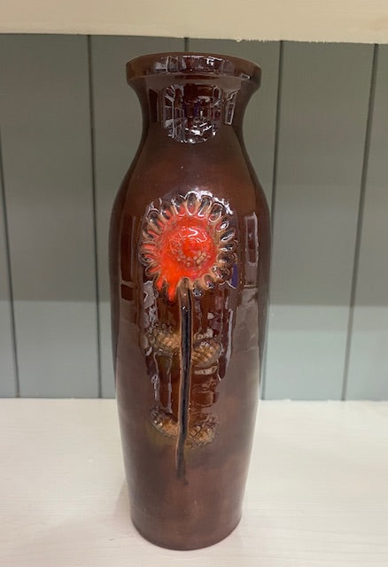 Vintage Hungarian Glazed  Vase   #6918