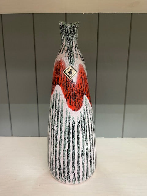 Vintage Hungarian Glazed  Vase   #6920