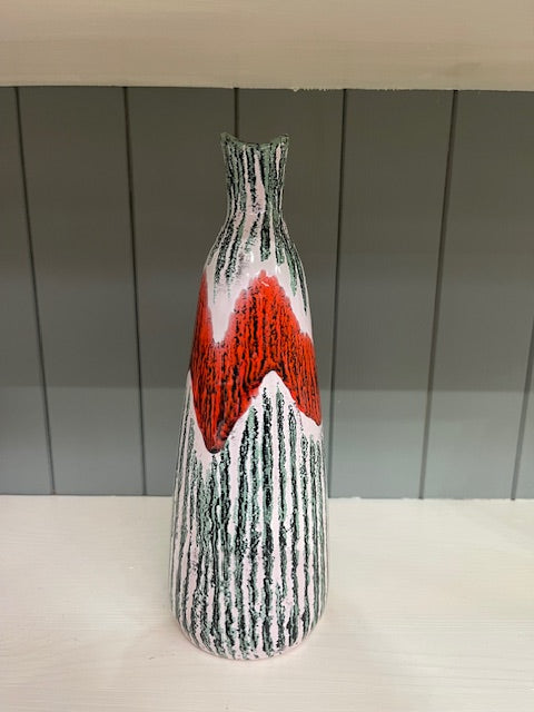 Vintage Hungarian Glazed  Vase   #6920