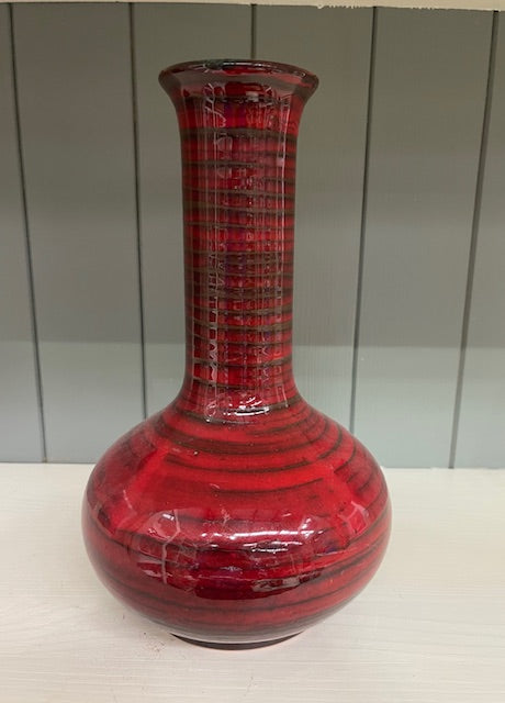 Vintage Hungarian Glazed  Vase   #6923