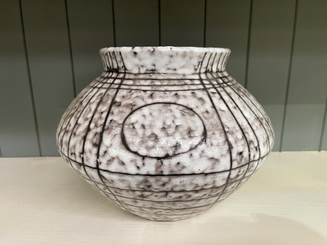Vintage Hungarian Glazed  Vase   #6925
