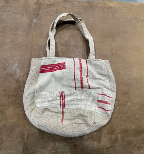 Linen Shoulder Bag  #6931