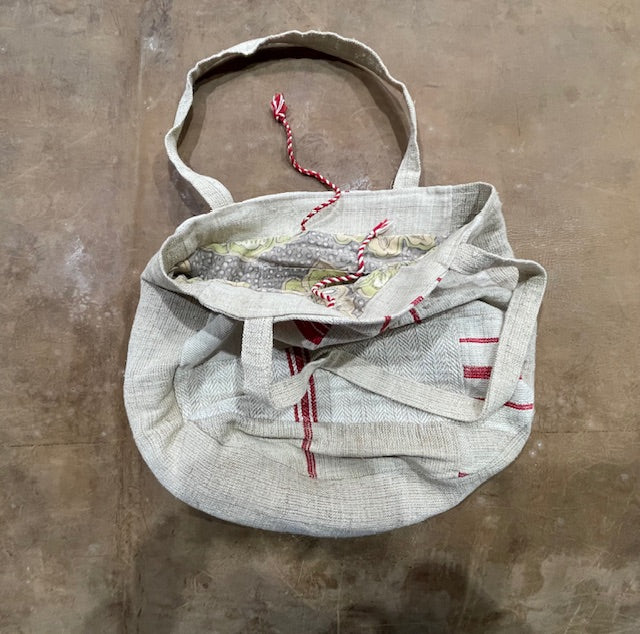 Linen Shoulder Bag  #6931