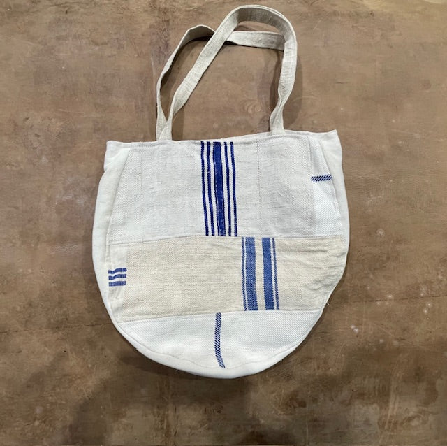 Linen Shoulder Bag  #6933