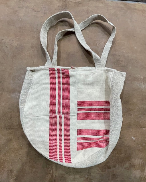 Linen Shoulder Bag  #6934