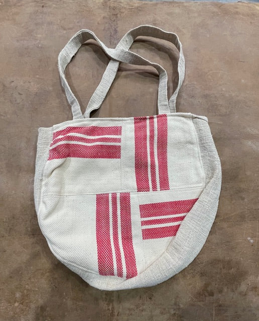 Linen Shoulder Bag  #6934