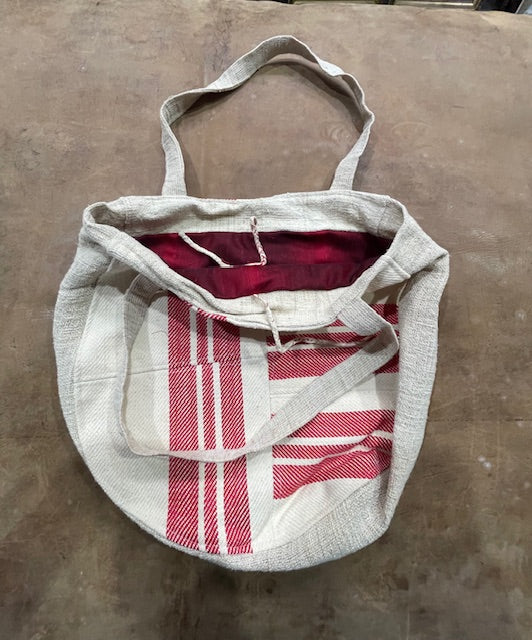 Linen Shoulder Bag  #6934