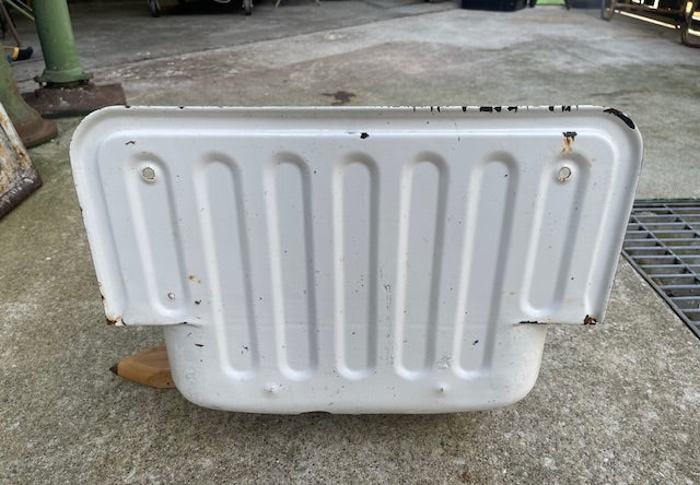 Vintage  European Enamel  Wall  Sink #6940