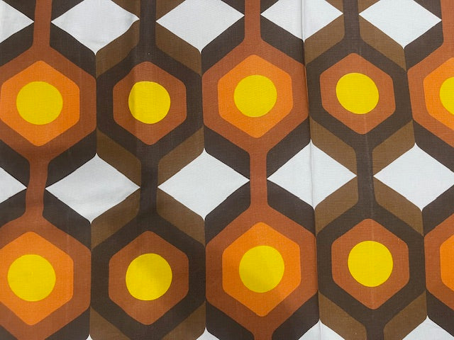 1970s  Curtain/ Fabric  #F779 *Read Info*