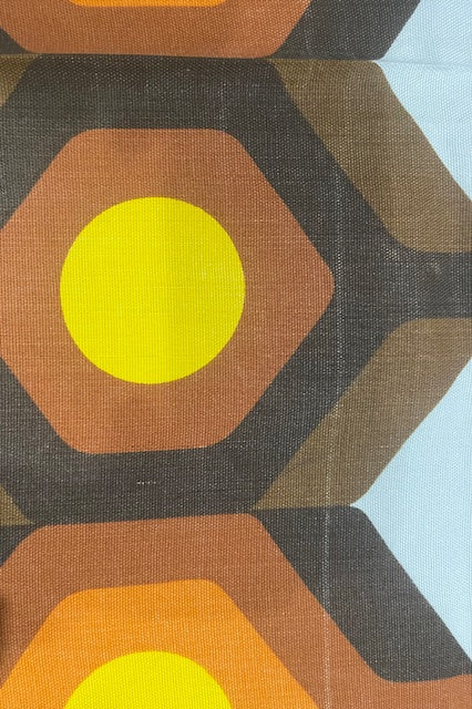 1970s  Curtain/ Fabric  #F779 *Read Info*