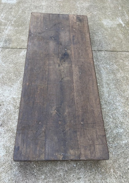Vintage Wooden Console Table Top  #6947