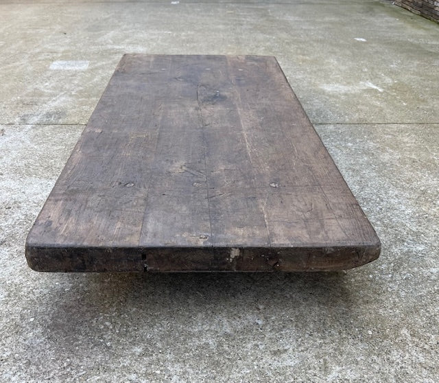 Vintage Wooden Console Table Top  #6947