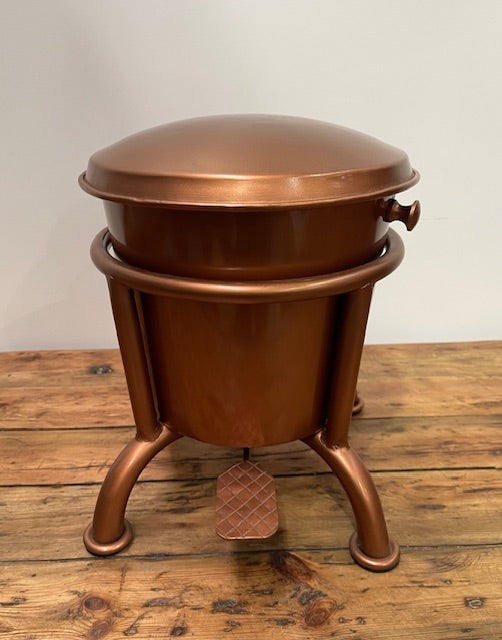 Metal Rubbish Bin  #6967