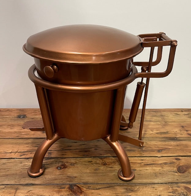 Metal Rubbish Bin  #6967