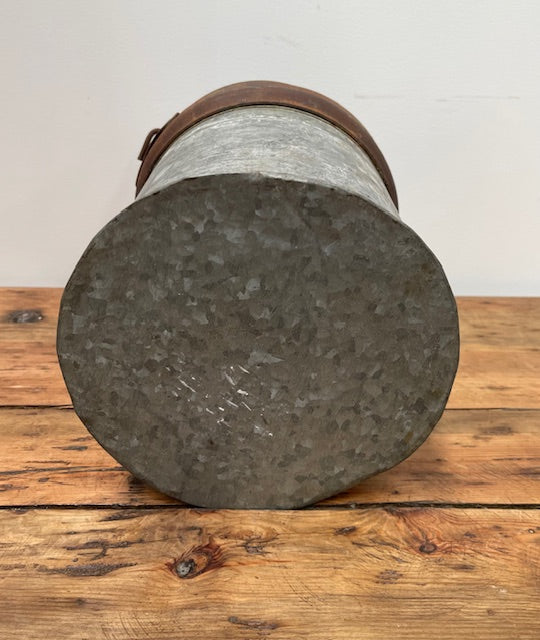 Galvanised  Metal Bucket  Planter   #6969