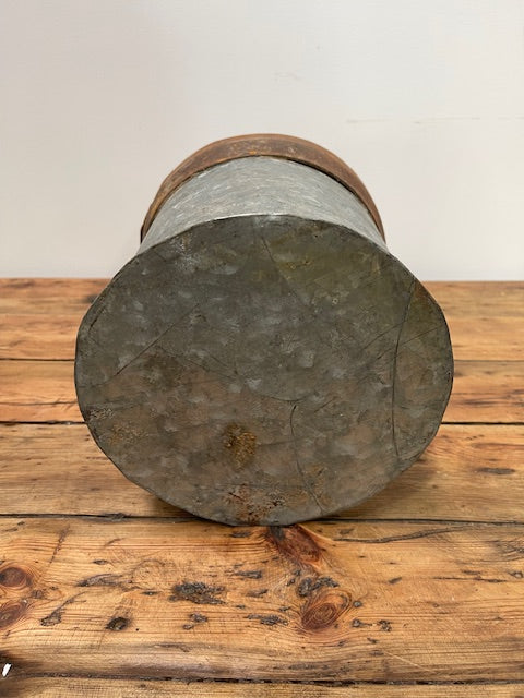 Galvanised  Metal Bucket  Planter   #6971
