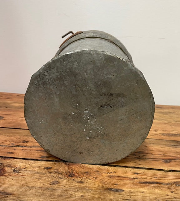 Galvanised  Metal Bucket  Planter   #6972