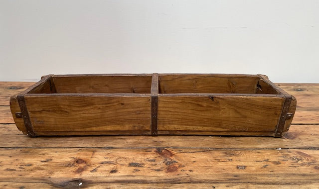 Vintage  Wooden Double Crate/Brick Mould  #6978