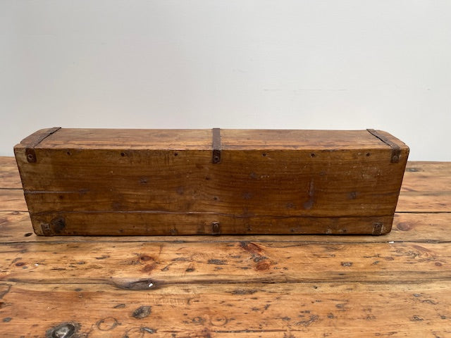 Vintage  Wooden Double Crate/Brick Mould  #6980