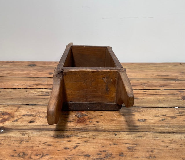 Vintage  Wooden Crate/Brick Mould with Handles   #6982