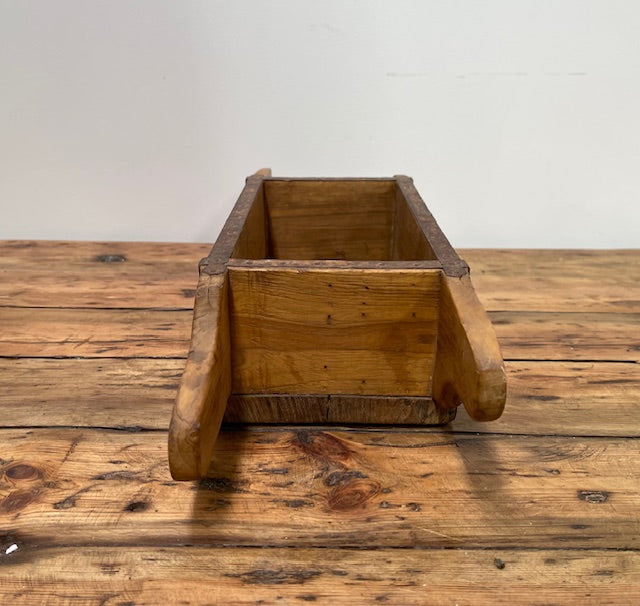 Vintage  Wooden Crate/Brick Mould with Handles   #6983