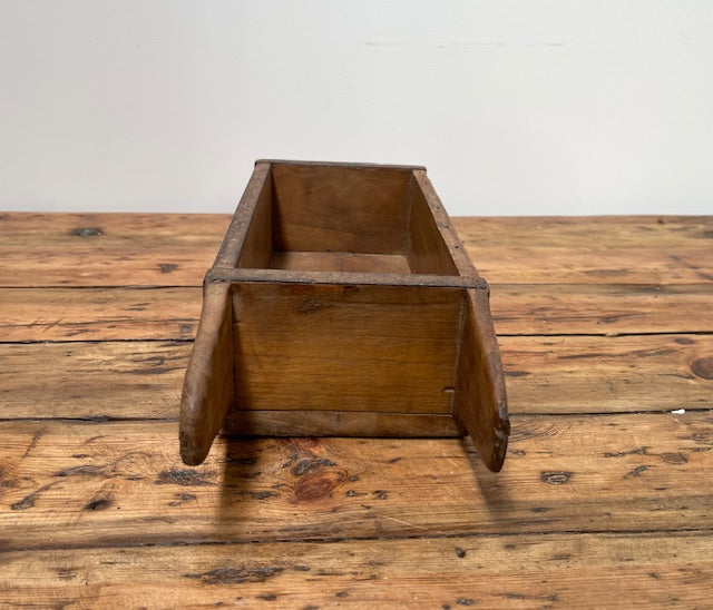 Vintage  Wooden Crate/Brick Mould with Handles   #6984