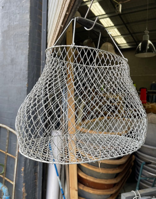 Vintage European Collapsible Egg Basket  #6989