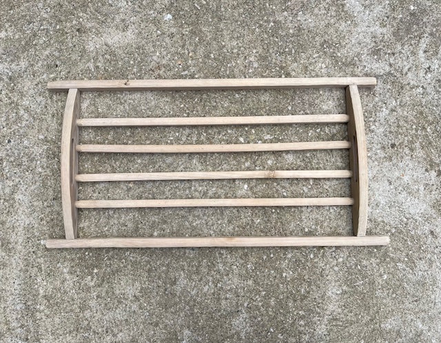 Vintage  European Wooden Laundry  Rack #6991