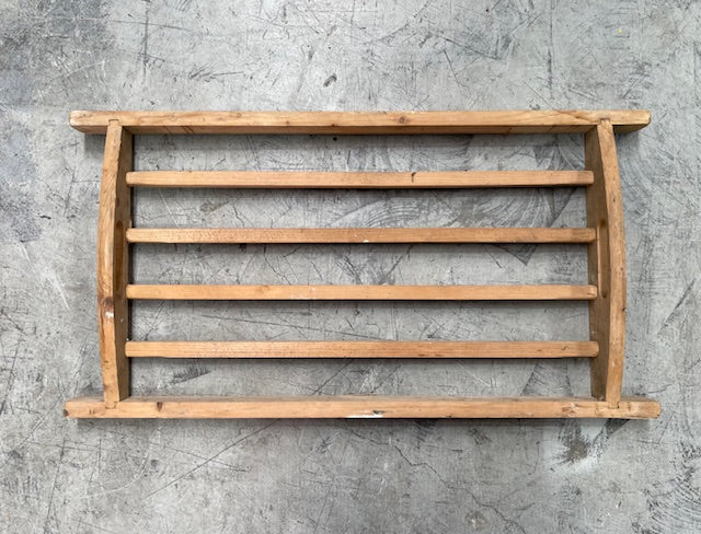 Vintage  European Wooden Laundry  Rack #6992
