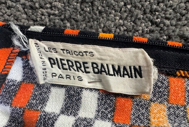 French  ( Pierre Balmain) Vintage Dress  #B104