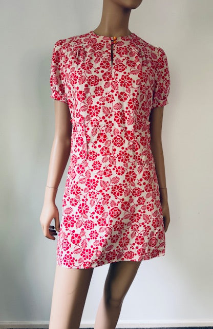 1970s Mini   Dress #B106