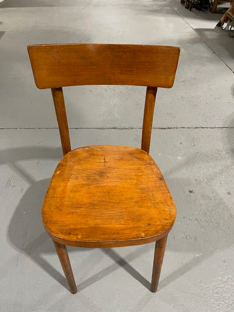 Vintage Blond Thonet  Bentwood   Style Chair #5888