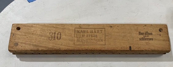 Vintage  European Wooden Cigar Mould #5721