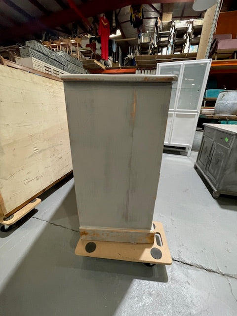 Vintage Industrial European Wooden Banks of Draws Cabinet  #5899 Byron