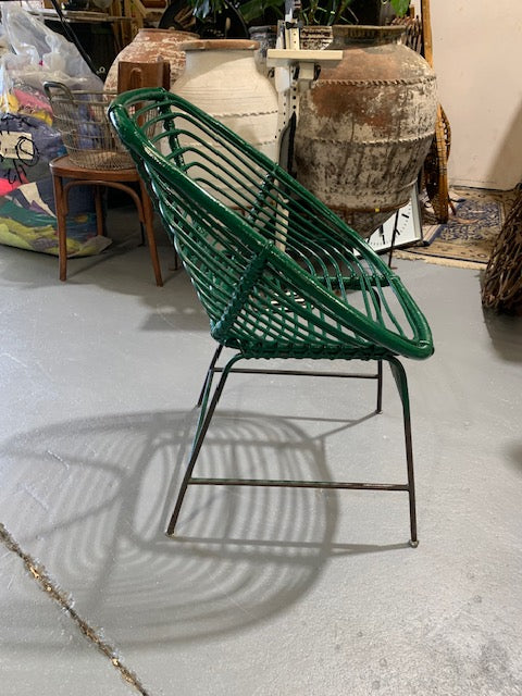 Vintage Wicker Chair  #5749