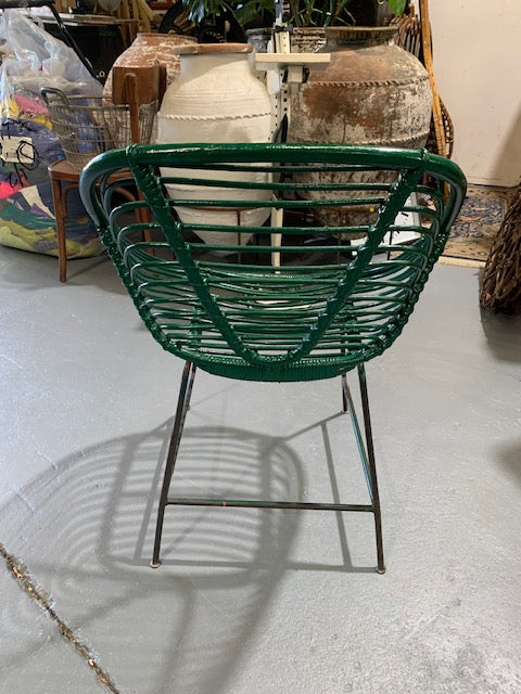 Vintage Wicker Chair  #5749