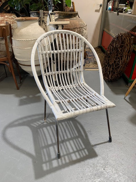 Vintage Wicker Chair  #5750