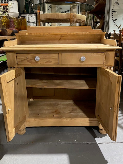 Vintage Wooden Bathroom Vanity  #5864