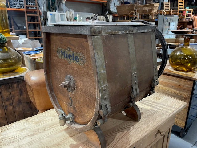 Vintage Miele Wooden Washing Machine  #5852