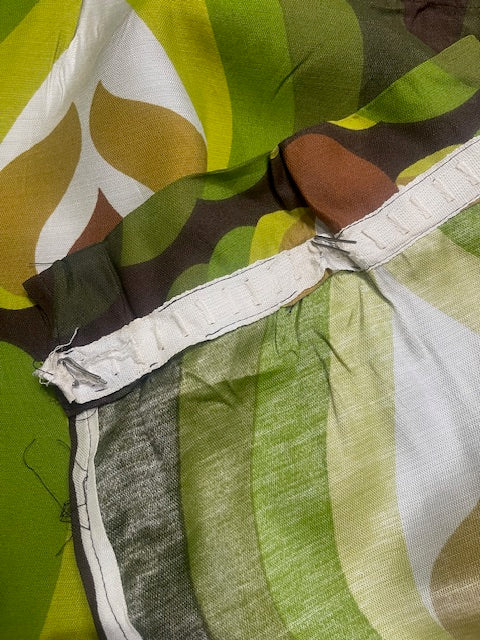 1970s  Curtain/ Fabric  #F796  *Read Info*