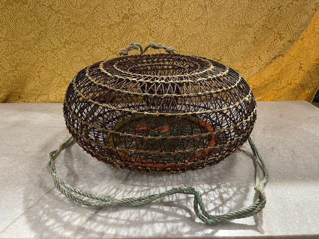 Vintage  Rustic Lobster/ Crab  Pot  #5851  Byron