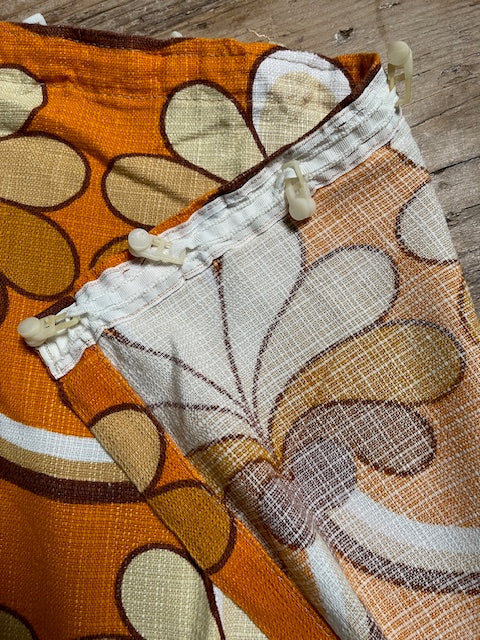 1970s  Curtain/ Fabric  #F801  *Read Info*