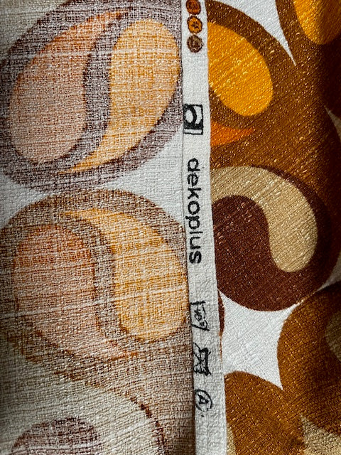 1970s  Curtain/ Fabric  #F806  *Read Info*