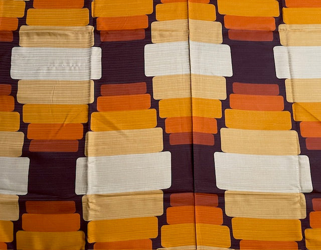 1970s  Curtain/ Fabric  #F807  *Read Info*