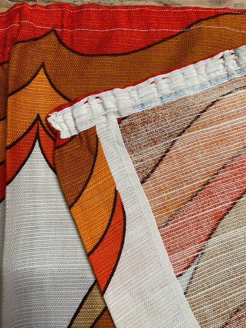 1970s  Curtain/ Fabric  #F812  *Read Info*