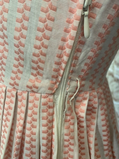 1950s Vintage Cotton Dress #R12  Includes   AUS POSTAGE