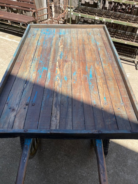 Vintage Street Vendor Market  Cart  #7046