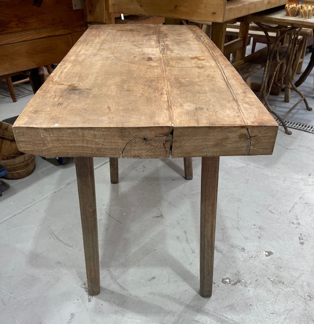 Vintage European Wooden Console Table  #7001