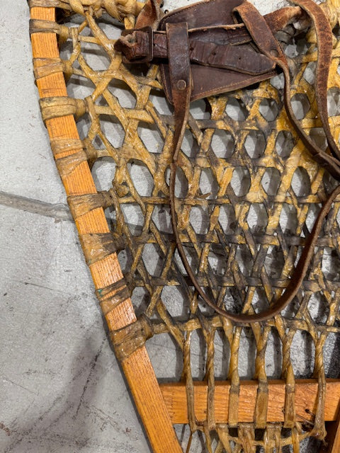 Vintage European   Snow Shoes  #7234
